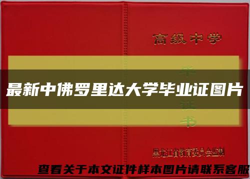 最新中佛罗里达大学毕业证图片缩略图