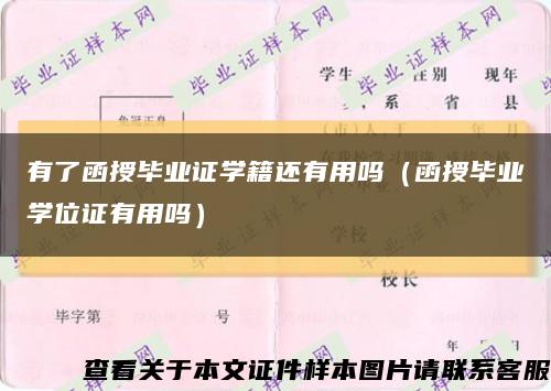 有了函授毕业证学籍还有用吗（函授毕业学位证有用吗）缩略图
