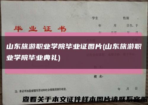 山东旅游职业学院毕业证图片(山东旅游职业学院毕业典礼)缩略图