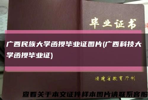 广西民族大学函授毕业证图片(广西科技大学函授毕业证)缩略图