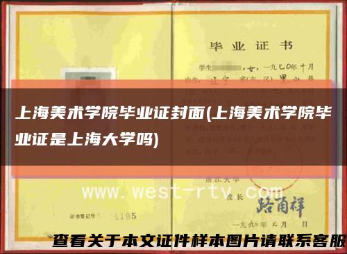 上海美术学院毕业证封面(上海美术学院毕业证是上海大学吗)缩略图