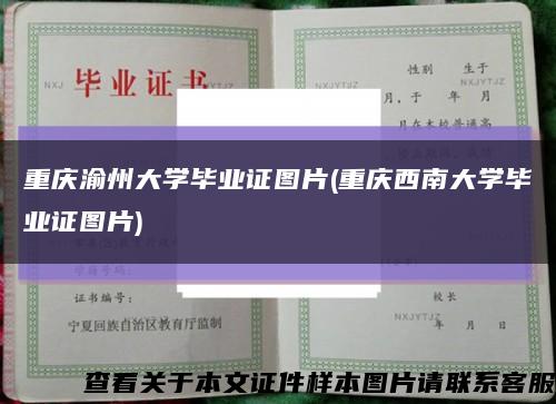 重庆渝州大学毕业证图片(重庆西南大学毕业证图片)缩略图