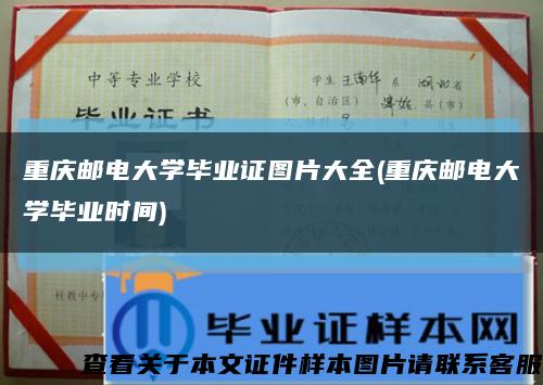 重庆邮电大学毕业证图片大全(重庆邮电大学毕业时间)缩略图
