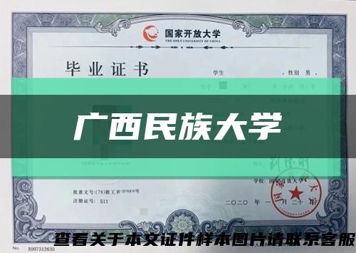 广西民族大学缩略图