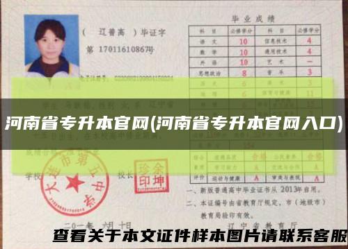 河南省专升本官网(河南省专升本官网入口)缩略图