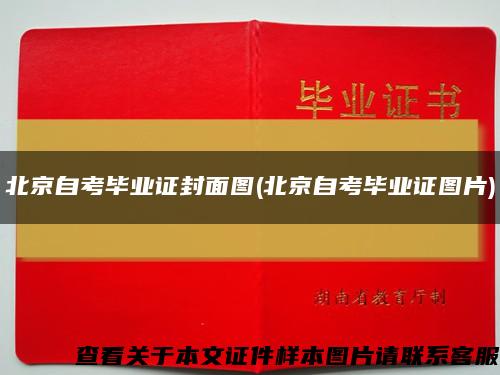 北京自考毕业证封面图(北京自考毕业证图片)缩略图