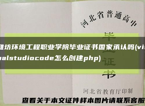 潍坊环境工程职业学院毕业证书国家承认吗(visualstudiocode怎么创建php)缩略图