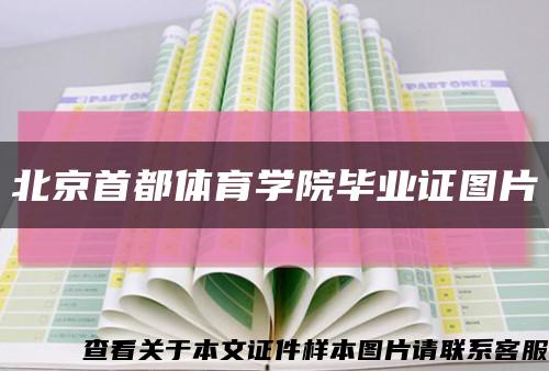 北京首都体育学院毕业证图片缩略图