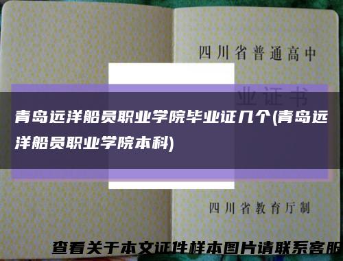 青岛远洋船员职业学院毕业证几个(青岛远洋船员职业学院本科)缩略图