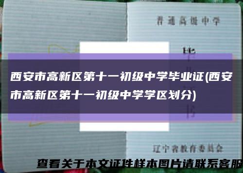 西安市高新区第十一初级中学毕业证(西安市高新区第十一初级中学学区划分)缩略图
