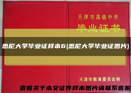悉尼大学毕业证样本6(悉尼大学毕业证图片)缩略图