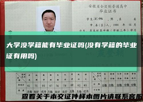 大学没学籍能有毕业证吗(没有学籍的毕业证有用吗)缩略图