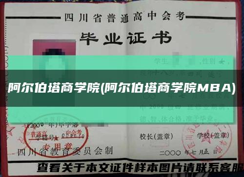 阿尔伯塔商学院(阿尔伯塔商学院MBA)缩略图