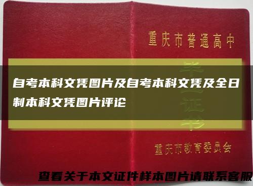 自考本科文凭图片及自考本科文凭及全日制本科文凭图片评论缩略图