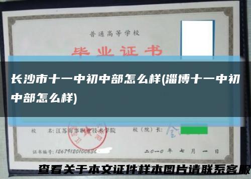 长沙市十一中初中部怎么样(淄博十一中初中部怎么样)缩略图