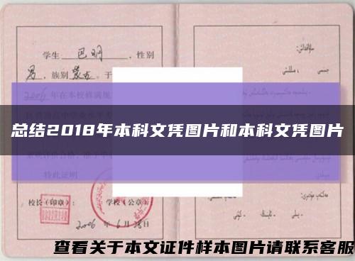 总结2018年本科文凭图片和本科文凭图片缩略图