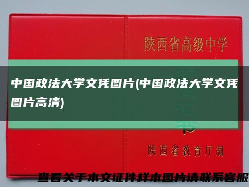 中国政法大学文凭图片(中国政法大学文凭图片高清)缩略图