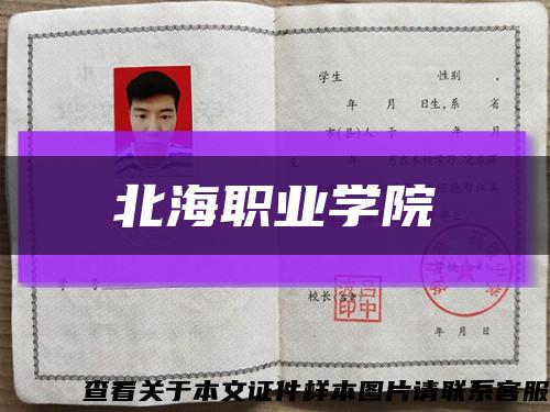 北海职业学院缩略图