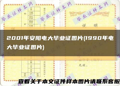 2001年安阳电大毕业证图片(1990年电大毕业证图片)缩略图