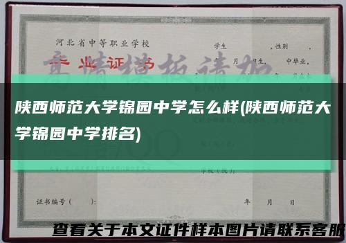 陕西师范大学锦园中学怎么样(陕西师范大学锦园中学排名)缩略图