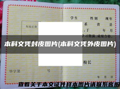 本科文凭封皮图片(本科文凭外皮图片)缩略图