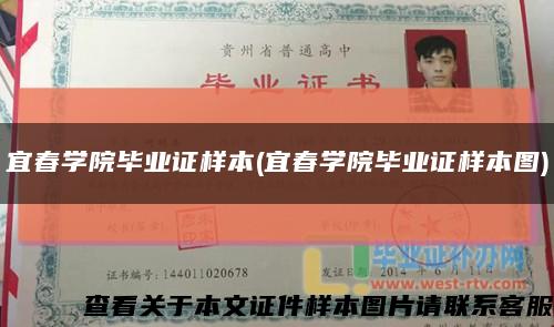 宜春学院毕业证样本(宜春学院毕业证样本图)缩略图