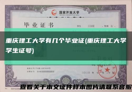 重庆理工大学有几个毕业证(重庆理工大学学生证号)缩略图