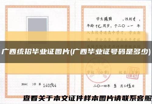 广西统招毕业证图片(广西毕业证号码是多少)缩略图