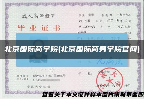 北京国际商学院(北京国际商务学院官网)缩略图