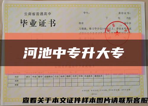 河池中专升大专缩略图