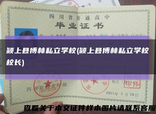 颍上县博林私立学校(颍上县博林私立学校校长)缩略图