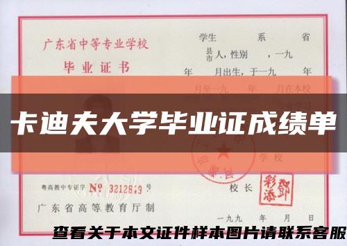 卡迪夫大学毕业证成绩单缩略图