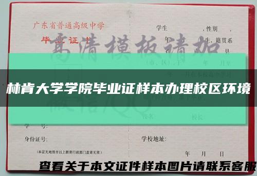 林肯大学学院毕业证样本办理校区环境缩略图