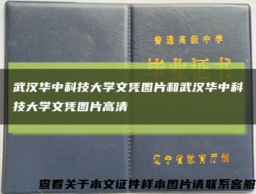 武汉华中科技大学文凭图片和武汉华中科技大学文凭图片高清缩略图