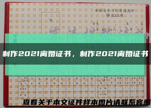 制作2021离婚证书，制作2021离婚证书缩略图