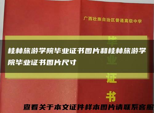 桂林旅游学院毕业证书图片和桂林旅游学院毕业证书图片尺寸缩略图