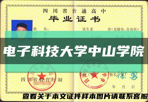 电子科技大学中山学院缩略图