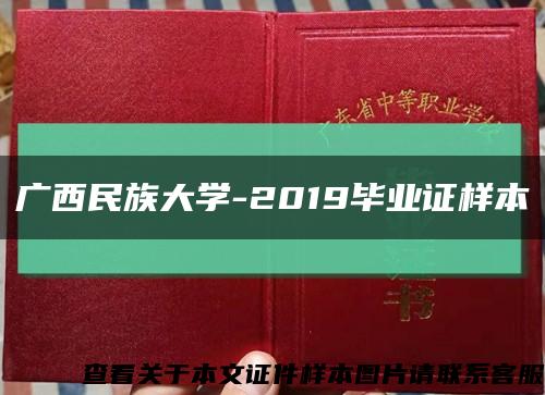 广西民族大学-2019毕业证样本缩略图