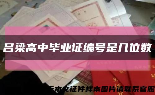 吕梁高中毕业证编号是几位数缩略图