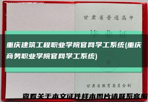 重庆建筑工程职业学院官网学工系统(重庆商务职业学院官网学工系统)缩略图