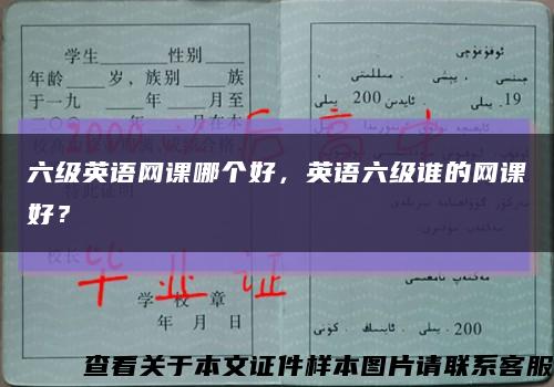 六级英语网课哪个好，英语六级谁的网课好？缩略图