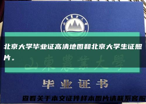 北京大学毕业证高清地图和北京大学生证照片。缩略图