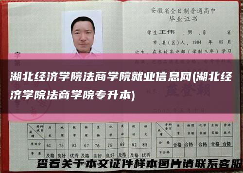 湖北经济学院法商学院就业信息网(湖北经济学院法商学院专升本)缩略图
