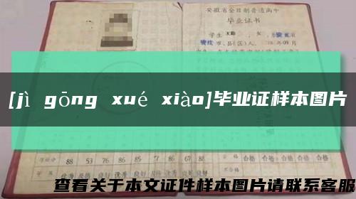 [jì gōng xué xiào]毕业证样本图片缩略图