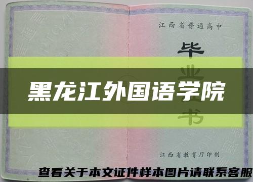 黑龙江外国语学院缩略图