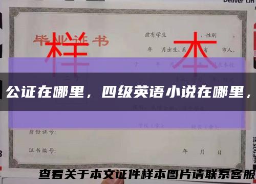 公证在哪里，四级英语小说在哪里，缩略图