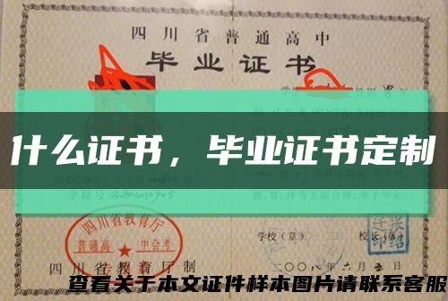 什么证书，毕业证书定制缩略图