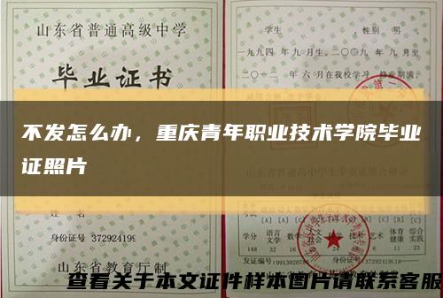 不发怎么办，重庆青年职业技术学院毕业证照片缩略图