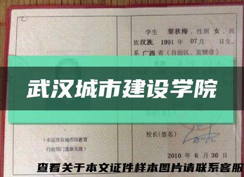 武汉城市建设学院缩略图