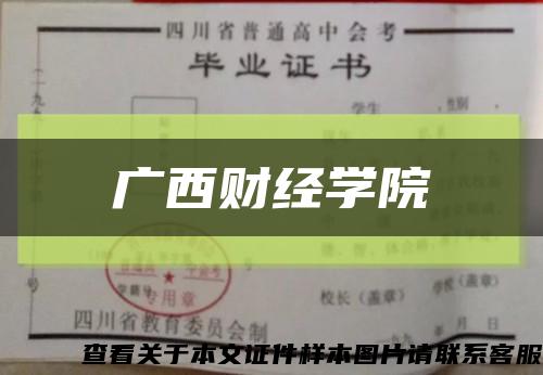 广西财经学院缩略图
